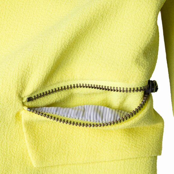 Robert Rodriguez Neon Yellow Harper Blazer Women Size 4 NWOT - Picture 9 of 12